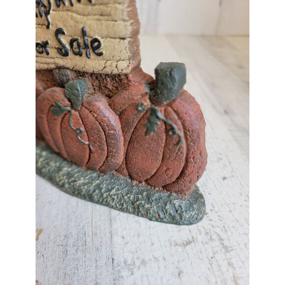 Vintage folk art pumpkins for sale Halloween figure home decor - Picture 6 of 6
